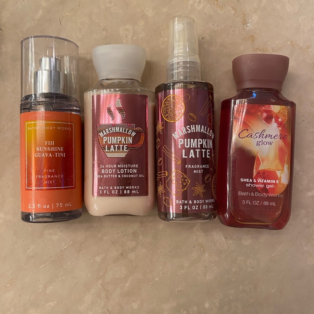 Bath & Body Works Orange Moisturizer & Body Oil